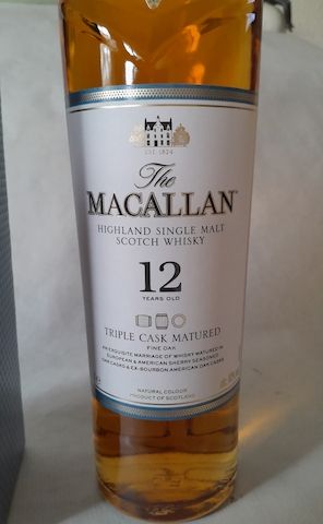Macallan 12 years Triple Cask Matured, Highland Single Malt, Scotch Wisky,  -   40%, 700ml -