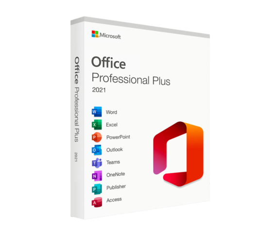 Microsoft Office 2021 Pro Plus Vollversion + Lizenz Key Produktschlüssel