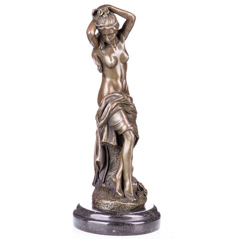 Bronzefigur Weiblicher Akt -Neu 30cm Hoch