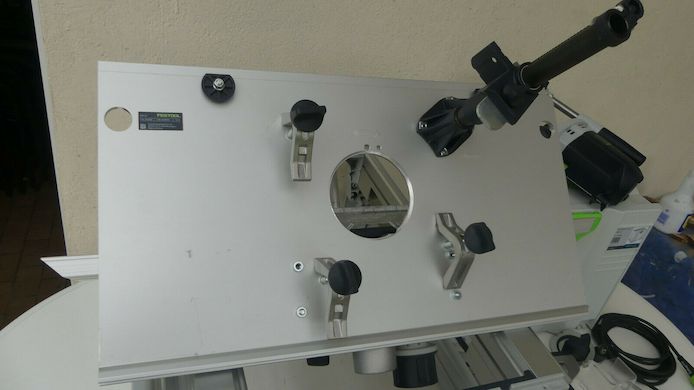 Festool Tischfräse TF 1400-Set mit Grundeinheit,CMS-OF und OF 1400 EBQ-Plus