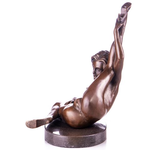 erotische Bronzefigur Weiblicher Akt -Neu 23cm Hoch