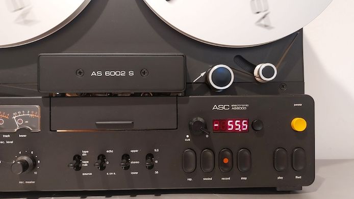 Tonbandgerät ASC 6000, Mod. 6002 S, 2 Spur