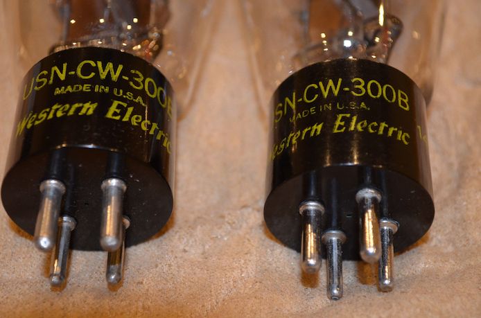 Western Electric USN-CW-300B Matched Pair!!! 1950's!!! Lot no.222, 145
