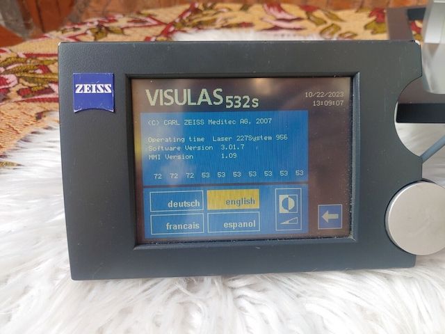 Karl Zeiss Visulas 532 S Ophthalmologie grün Laser 532s