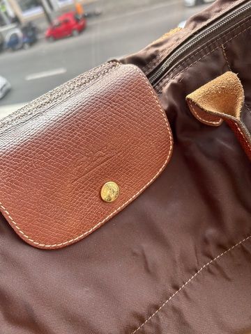 Braune Longchamp Tasche