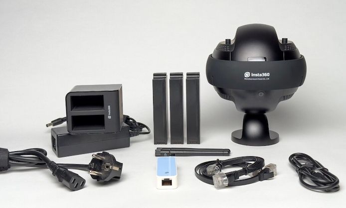 Insta360 Pro 2 8K 360º VR 3D Panorama Kamera + Farsight