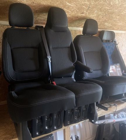Fahrer & Beifahrersitz / Doppelsitzbank Opel Vivaro B / Renault Trafic 3