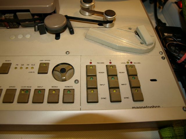 AEG Telefunken M20 14“ professionelle 2-Spur Studio-Mastermaschine mit Zubehör