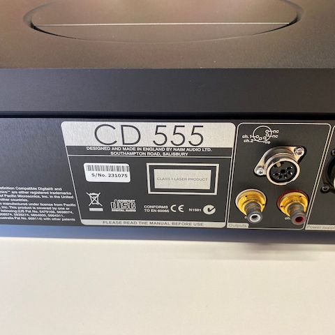 Naim CD 555 CD Player Inc Hi-Line