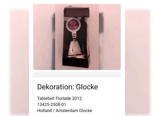 Dekoration: Glocke