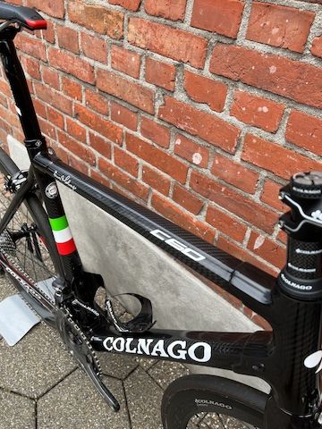 Wie neu! Colnago C60 Carbon+Laufräder/Full Campagnolo Record EPS/Größe 52s/7,1kg!