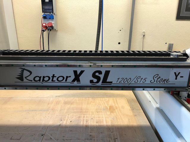 CNC-Step Raptor X SL 1200/S15 Stone Portalfräse