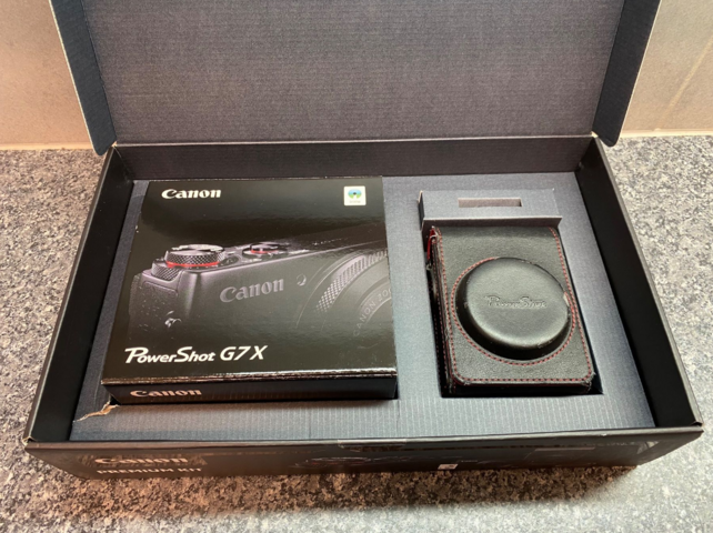 CANON PowerShot G7 X Premium Kit mit Zubehör