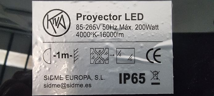 LED-Flutlicht 200W IP65