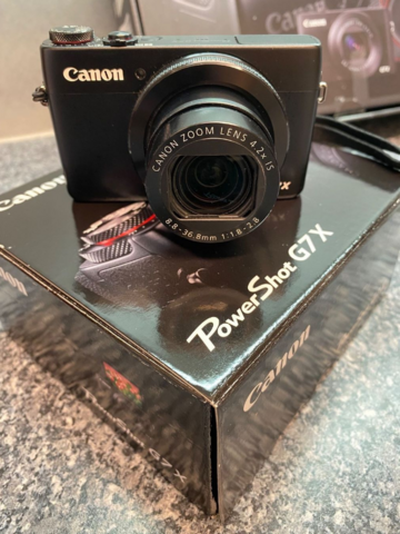 CANON PowerShot G7 X Premium Kit mit Zubehör
