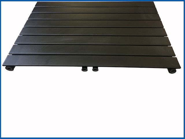 Paneel Heizkörper ARYA Horizontal Singel 1000 x 604 mm. Schwarz