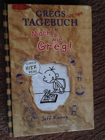 Gregs Tagebücher als ein Comic-Roman, Teile 1,2,3,5,6,7+Gregs Tagebuch und du von Jeff Kinney