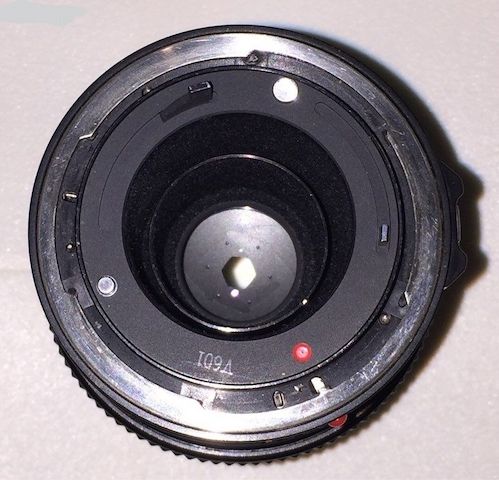 Canon Tasche + Canon Makro FD 100 mm Objektiv