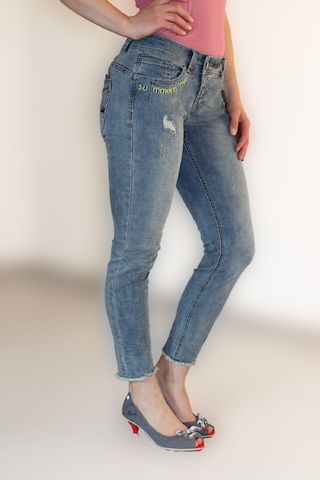 Buena Vista Damen Jeans Malibu 7/8 mid blue - Größe S - NEU