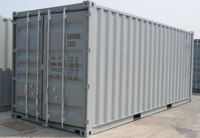 Versandcontainer 20 und 40 Fuß (6 m) 1. Fahrt - Lagerung