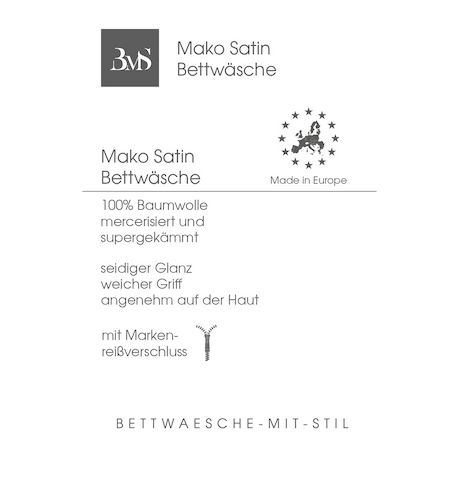 NEU ⭐ Seitenschläferkissen Bezug Kissenbezug - Petrol - Mako-Satin BW ❤️ 40x145 cm von BMS