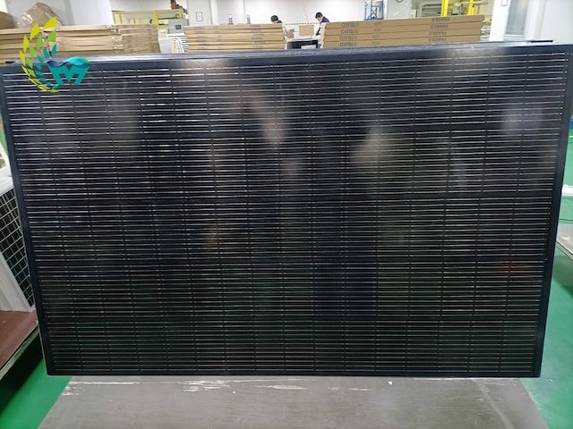 Solarmodul / Solarmodul schwarz / PV Modul Schwarz