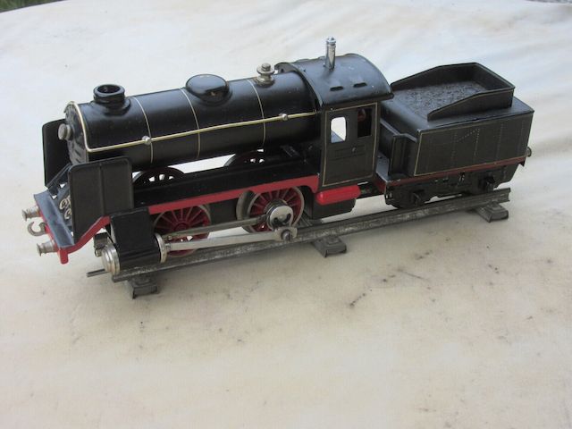 Märklin Spiritus-Dampflokomotive R 4910 m. 2 achs. Tender R 4919