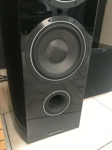 Bowers & Wilkins 803 D2 DIAMOND Piano Black Top Zustand.