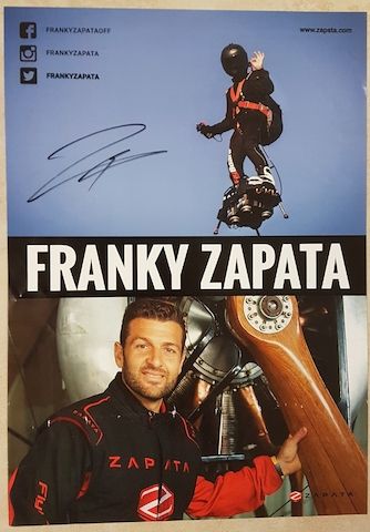 Autogramm von Franky Zapata