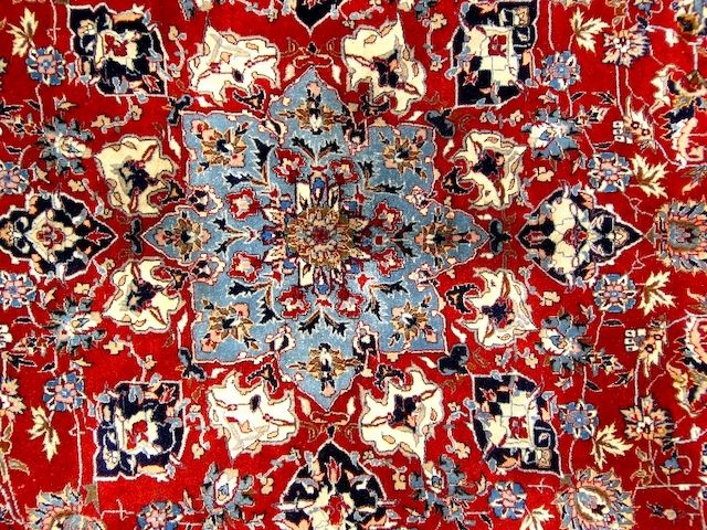 Sammlerteppich Isfahan 7,5 Mill. K. TOP 320x260. T061