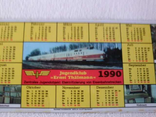 Eisenbahnschild Reichsbahn DDR