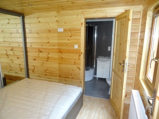 Mobilheim neu kaufen chalet sauna
