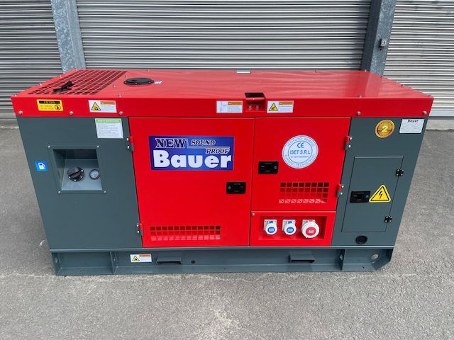 Bauer Generator GFS-24 (Notstromaggregat Stromerzeuger Diesel Generator)