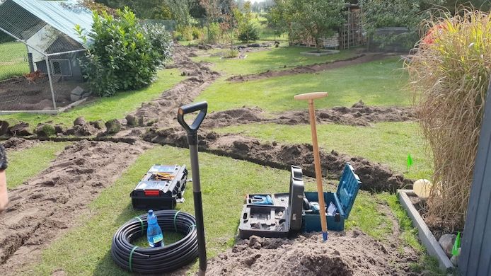 Automatische Gartenbewässerung in Cottbus