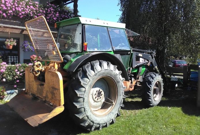 Traktor Forsttraktor Deutz DX 4.30 Ritter Funk Seilwinde TÜV neu