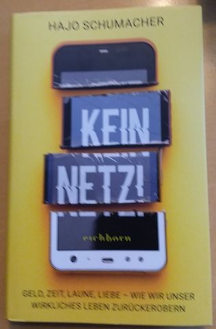 Buch von Hajo Schumacher „Kein Netz“, signiert