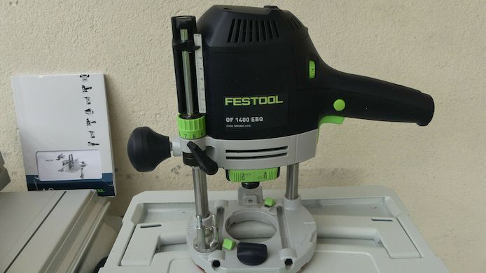 Festool Tischfräse TF 1400-Set mit Grundeinheit,CMS-OF und OF 1400 EBQ-Plus