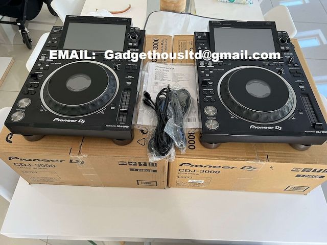 Pioneer CDJ-2000NXS2, Pioneer DJM-900NXS2,Pioneer CDJ-3000, Pioneer DJ DJM-A9, Pioneer DJ DJM-V10-LF