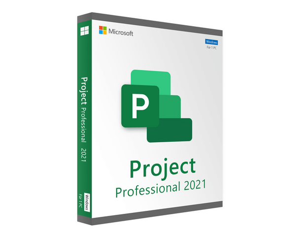Microsoft Project 2021 Professional Vollversion + Lizenz Key Produktschlüssel
