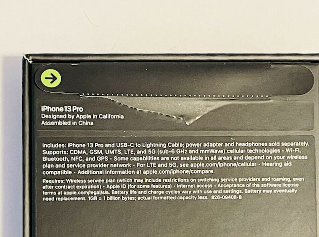 Apple iPhone 13 Pro 128GB T-Mobile Graphit Brandneu Offene Box
