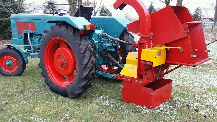Hanomag traktor schlepper Hanomag Granit 500 1 S Holzhäcksler