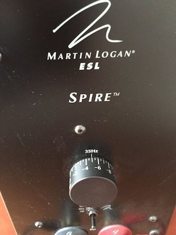 Martin Logan Spire wie neu, da selten benutzt.