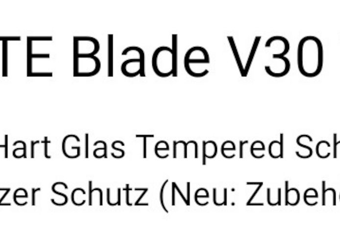 Für ZTE Blade V30 Vita