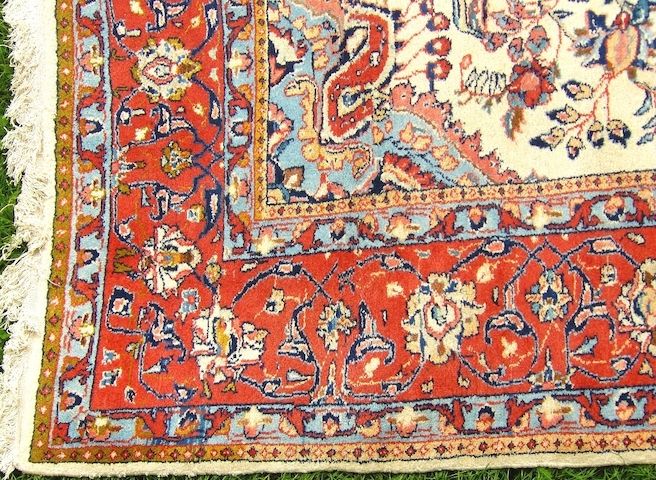 Orientteppich antik Saruk 375x285. T120