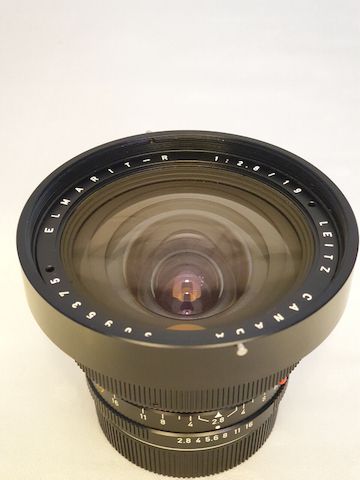Leica Elmarit-R 2.8/19mm 11225 mit Gegenlichtblende 12546, 1. Hand, Leitz, TOP