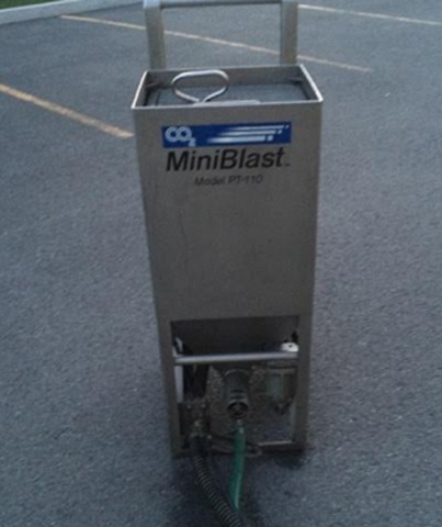 CAE Alepheus Miniblast Dry Ice Cleaner CO2