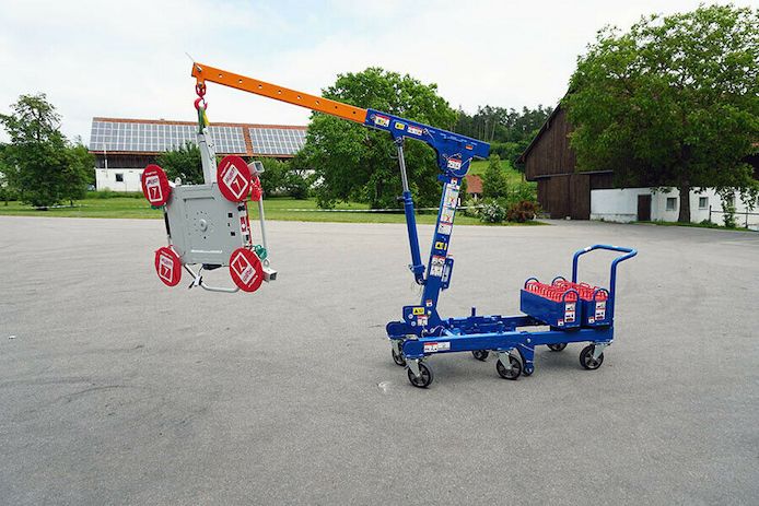 Uplifter Mini Crane UMFC 750 lang, Minikran, Heben, Bewegen, Teleskop, Outdoor