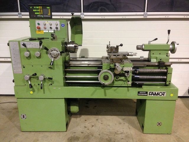 Drehmaschine Famot BJ 1993 Drehbank Multifix B Röhm