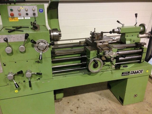 Drehmaschine Famot BJ 1993 Drehbank Multifix B Röhm