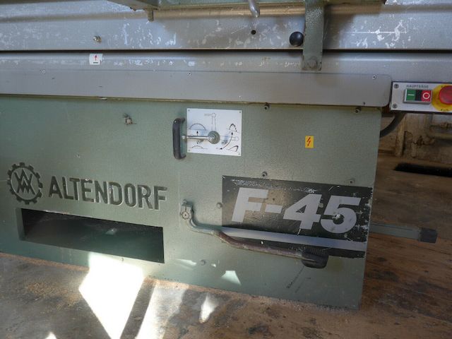 Formatkreissäge Altendorf F45